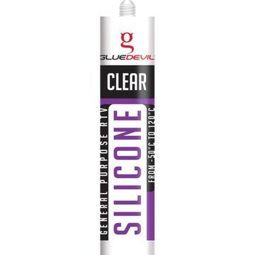 Silicone General purpose GD7 GLUEDEVIL Clear 260ml