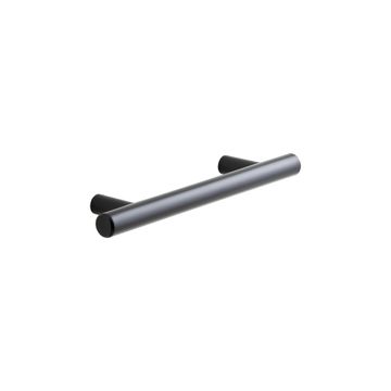 Pull Handle Sara 96 mm Inspire Plain Matt Black 1 pc