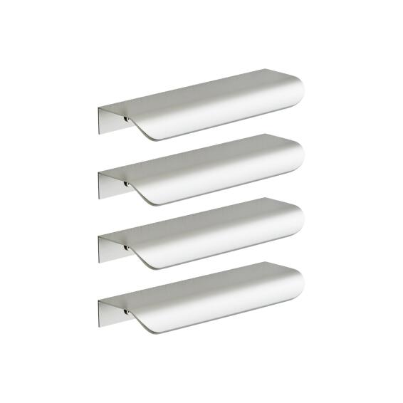 Pull Handle Profile Oslo 96mm Inspire Nickel Brushed Glossy 4pc 