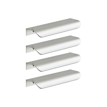 Pull Handle Profile Oslo 96mm Inspire Nickel Brushed Glossy 4pc 