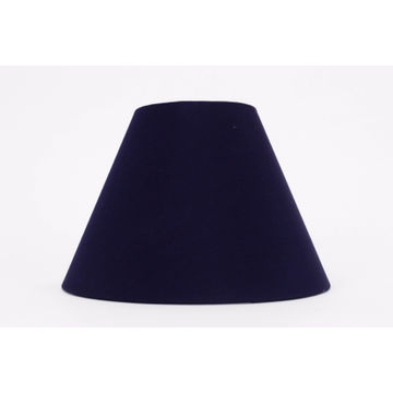 Lamp factory navy cone lamp shade 10X15X23