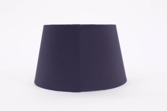 Lamp Factory grey tapered drum lamp shade 20X16X26
