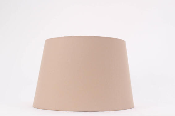 Lamp Factory beige tapered drum lamp shade 28X18X32