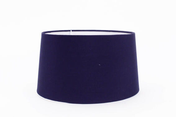 navy drum lamp shade  23X16X23