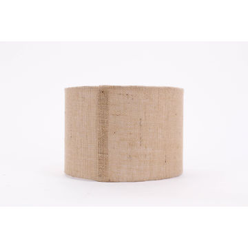 hessian drum lamp shade  23X16X23