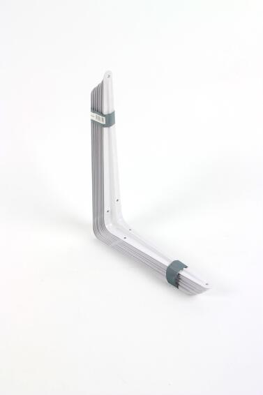 Shelf bracket 250x300mm white 10 pack