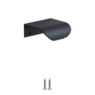 Pull Handle Profile Oslo 32 mm Inspire Plain Matt Black 1pc