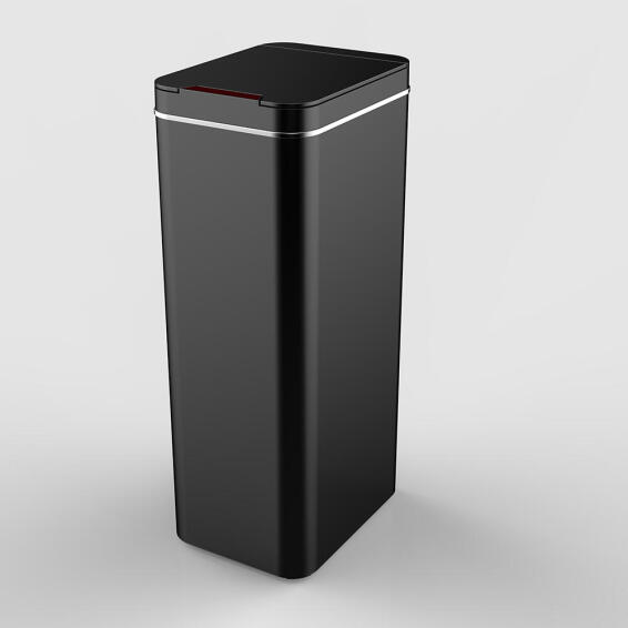 Kitchen Sensor Dustbin HOMEMAX Square Black 50L LEROY MERLIN South Africa