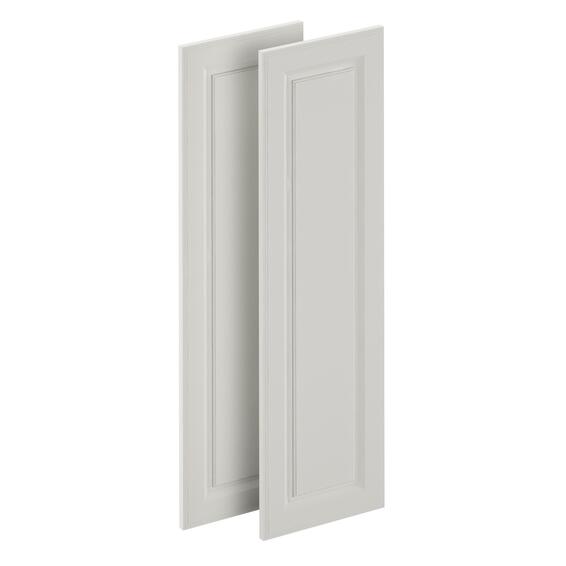 Delinia Kitchen Side Panel Oxford Dove Grey L184 X H77Cm