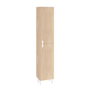 Sensea Easy Bathroom Cabinet Column with 2 Doors Oak 