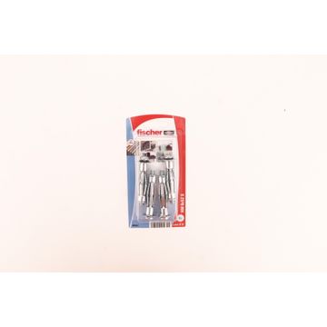 Cavity fixing screw HM 6X52 metal K FISCHER 4 pack