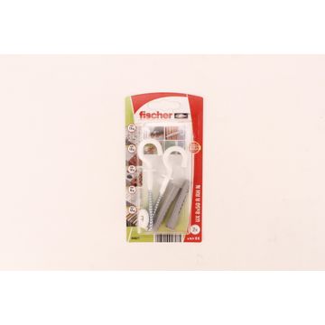 Ux 8X50 Rhnk Nylon Plugs+Rnd Hk Nylon 2P