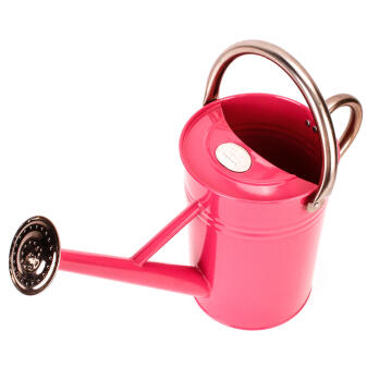 Watering Can 4.5L Metal - Bright Pink