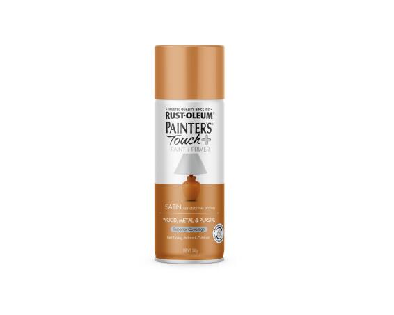 Spray paint PAINTERS TOUCH +  satin sndstne brown  