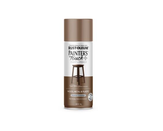 Spray paint PAINTERS TOUCH +  satin toffee brown  