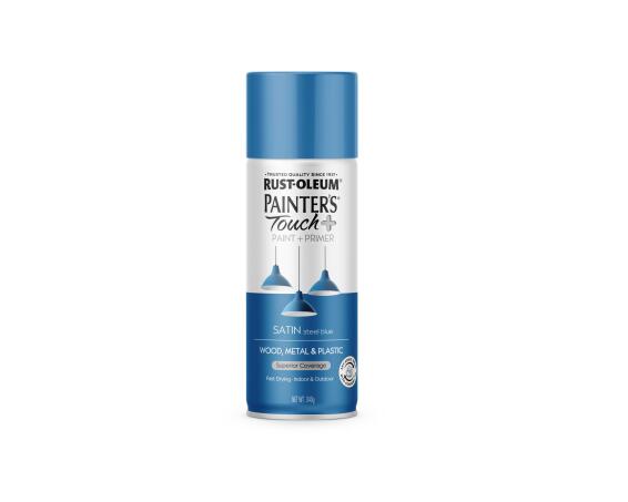 Spray paint PAINTERS TOUCH +  satin steel blue  