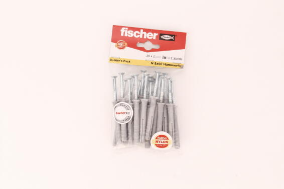 Nail plugs N 80X60 BP FISCHER 25 pack