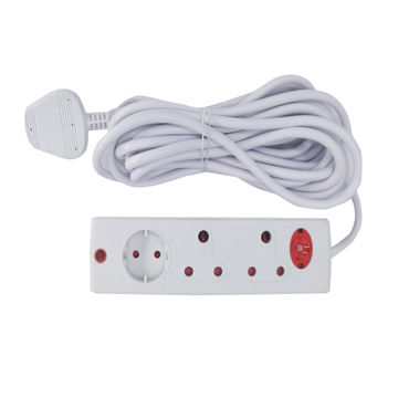 Electricmate 16 Amp Extension Lead With Surge Protection 3M