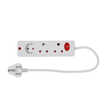 Electricmate 3-Way Multiplug with Overload Protection 