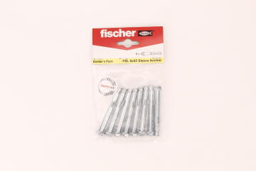 Anchor sleeve FSL 8X65 FISCHER 8 pack