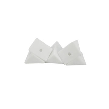 Corner Bracket Small 22X10 White 10P