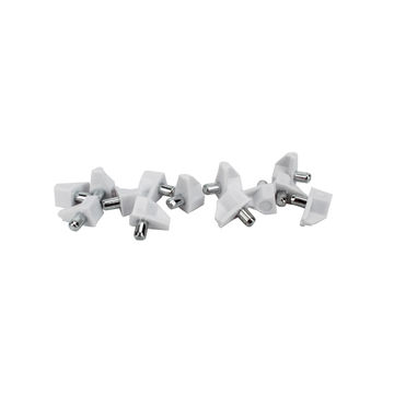 Shelf Support 5Mm White 50P