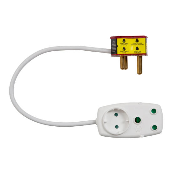 Wonder plug 2 way with surge protection