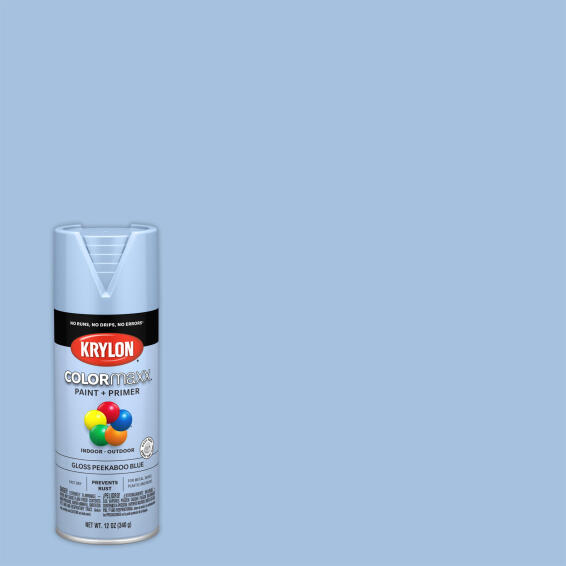 Spray paint KRYLON COLORMAXX peekaboo blue 355ml | LEROY MERLIN South ...