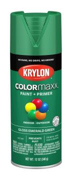 Spray paint KRYLON COLORMAXX emerald green 340ml