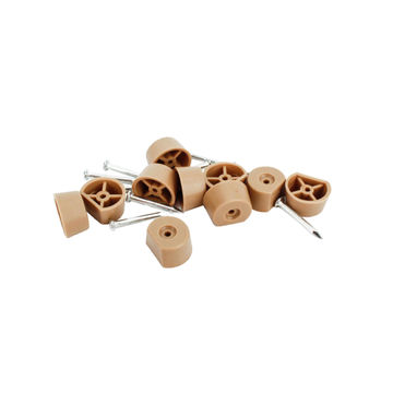 Shelf Support Nail In Plastic Oak 10P