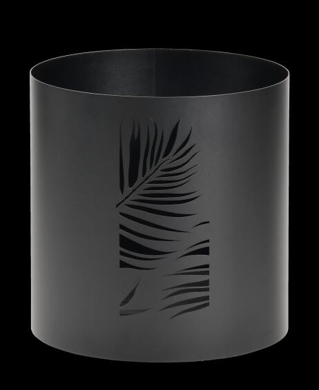 Wood Holder Decorative Borneo Sage black Dia 80cm