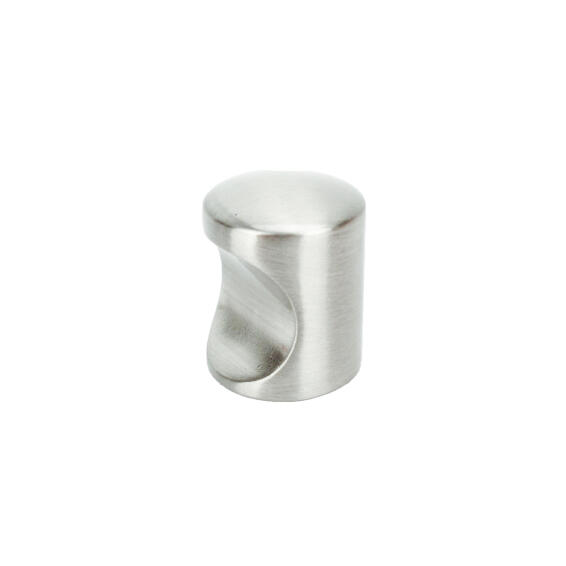 Knob Cylindrical 20Mm Brushed Nickel