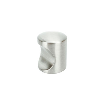Knob Cylindrical 20Mm Brushed Nickel