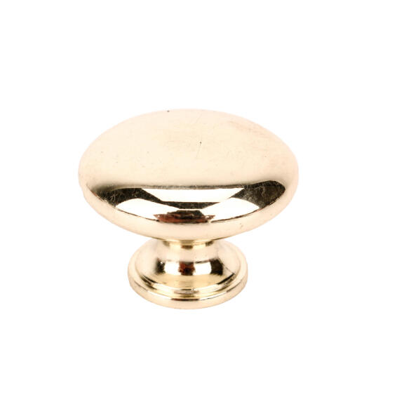 Knob Pearl Drop Brass