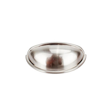 HANDLE CAROLINA 76MM BRUSHED NICKEL