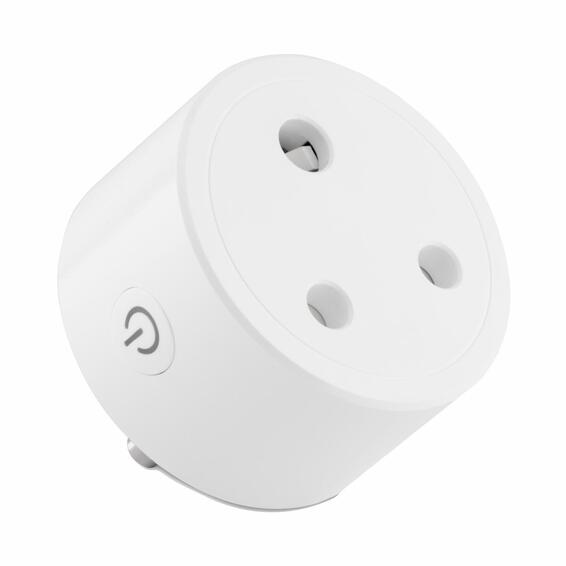Smart wifi plug round for sa 3 pin