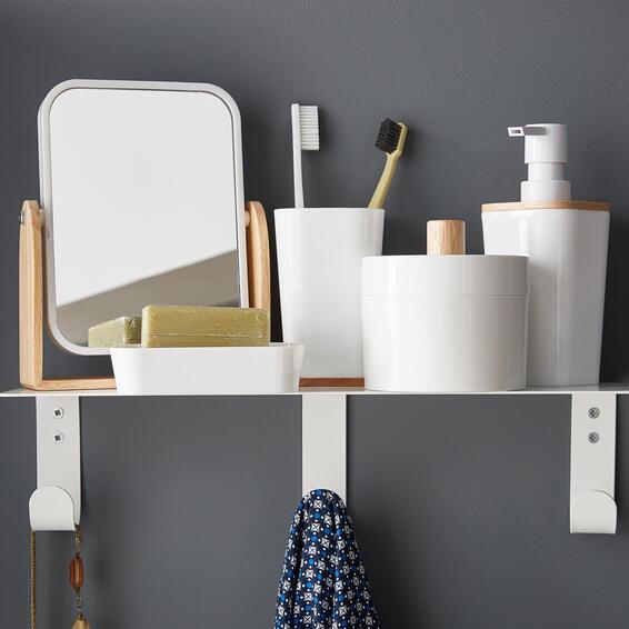 Sensea Scandi Mirror White 
