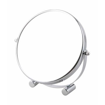 Freestanding Mirror Steel Chrome