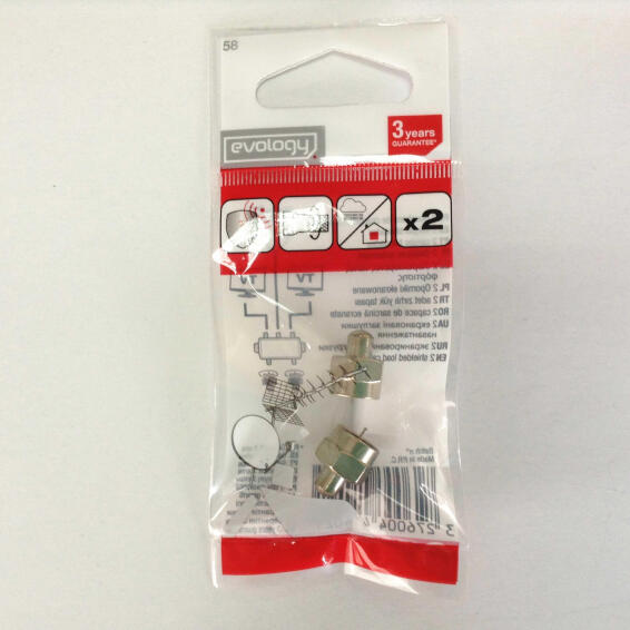 TV connector load caps x2