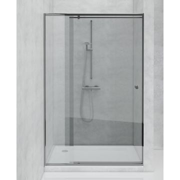  Shower Door Pivot Extendable Chrome 1000/1200 x 2000mm