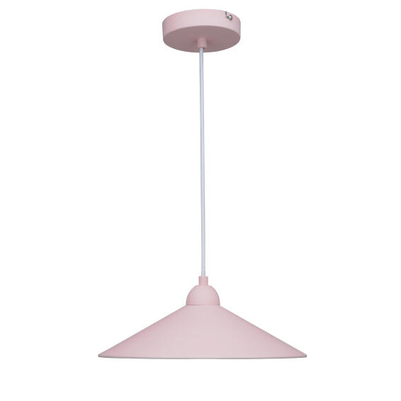 pendant light E27x1 iron pink braga
