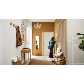 Inspire net curtain amina white gtht 140x280cm