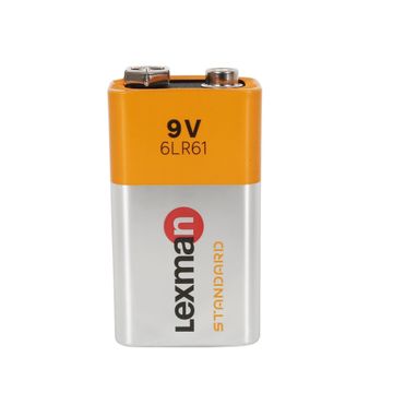 Lexman Alkaline Battery 9V 6LR61 Standard 1 Piece