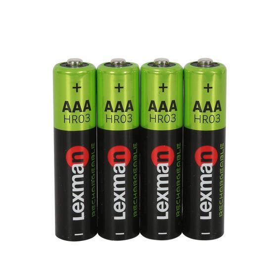 Lexman Rechargeable Battery HR3 4 Pack