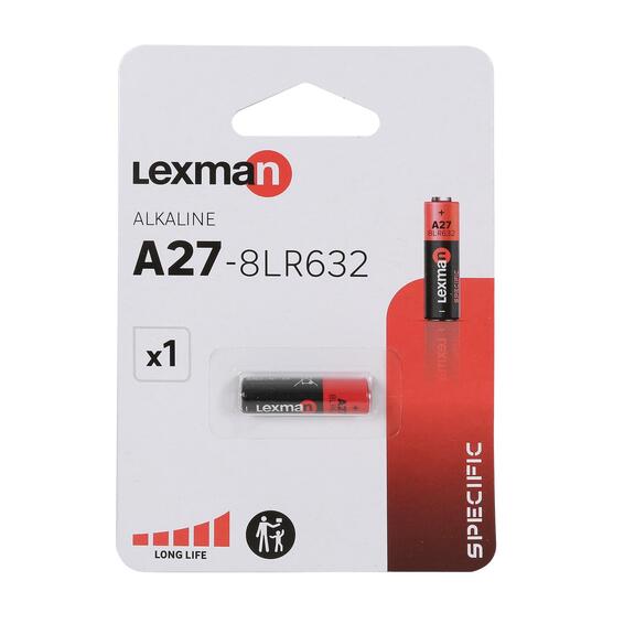 Lexman Alkaline Battery A27 Specific 1 Piece