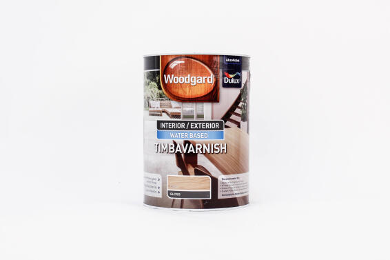 Dulux Woodgard Interior/Exterior Timba Varnish Clear 5 L