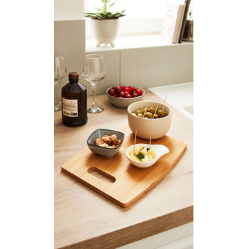 Delinia Kitchen Cutting Board Set Of 3 Bamboo 24X33Cm