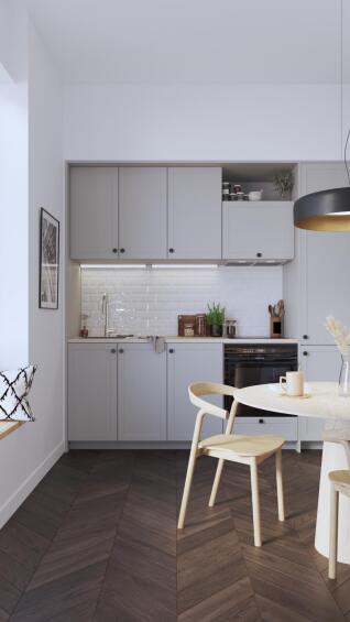 Delinia Kitchen Drawer Liftdelinia New Port Doce Grey L60Cm X H39