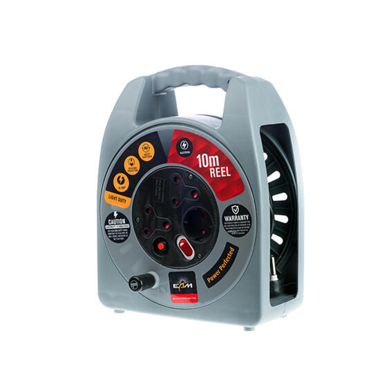 EXTENSION REEL 10 AMP 10M O.PROTECTION