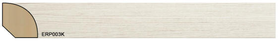 Quarter Round Polymer Limed Oak 16x16x2700mm pack of 2